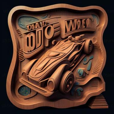 3D модель Гра Walt Disney World QueMagical Racing Tour (STL)